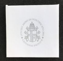 1978 XXV ANNO DIPONTIFICATO 2003 GIOVANNI PAOLO II PAPST