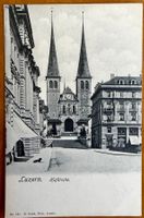Luzern - Hofkirche - AK