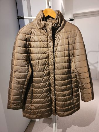 Steppmantel bronzefarbig