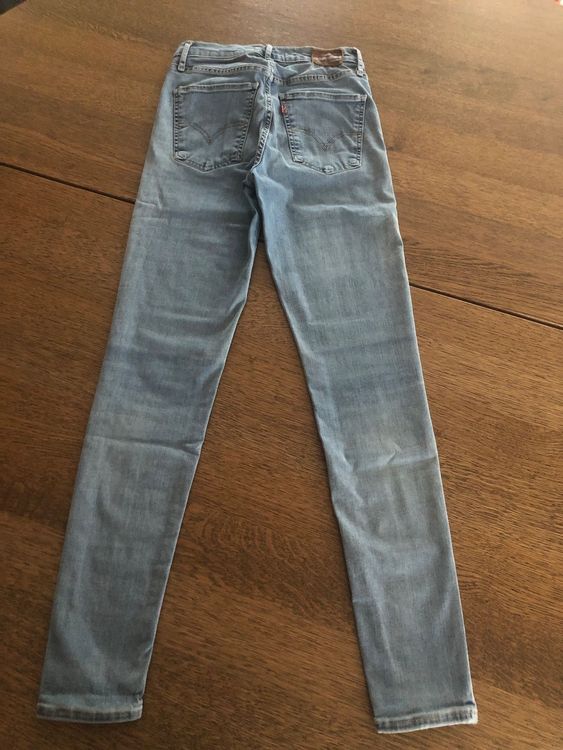 Levi‘s Mile High Super Skinny Jeans W27 L28 Mid Blue 3