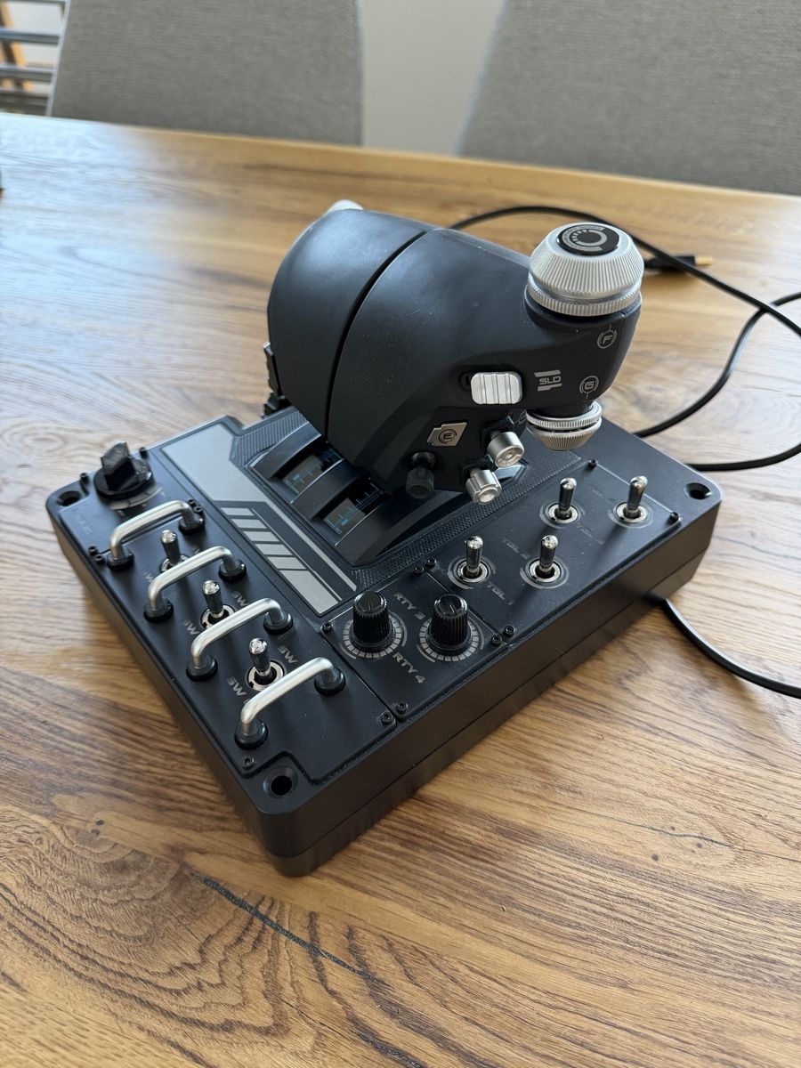Controller: Logitech G Saitek Pro Flight X56 Rhino 2018 – Usato da Fribourg venduto da lor_26x2 3