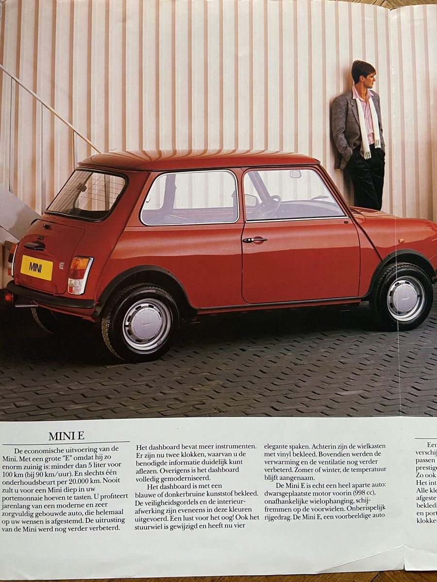 Mini Dokumente: Original Mini Prospekt 1987, Rarität! – Gebraucht aus Langenthal von Andreasdavidk 6