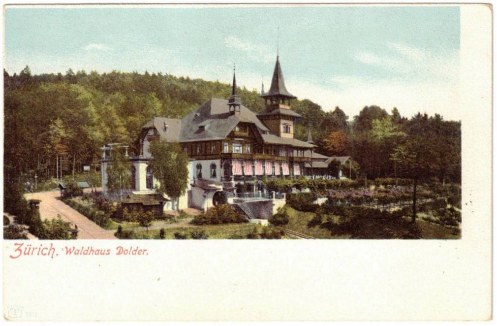 Cartoline postali: Zürich - Dolder mit Standseilbahn – Usato da Binningen venduto da Mountainrider