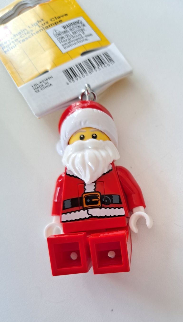 Lego Figuren: LEGO Weihnachtsmann / Samichlaus     Schlüsselleuchte – Neu und originalverpackt aus Langendorf von thesi246 2