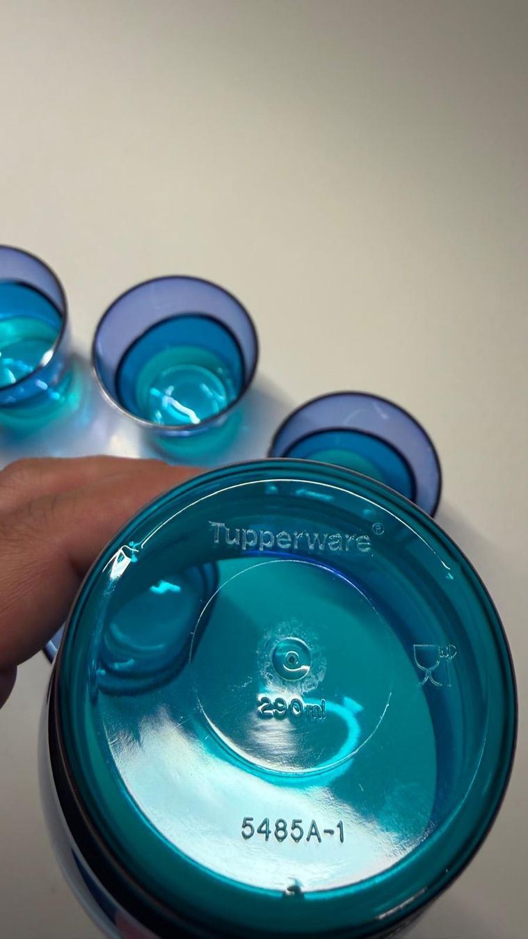 Tupperware Gläser: 6 Tupperware Trinkglas Eleganzia 290ml – Gebraucht aus Krauchthal von SamsPuce 4