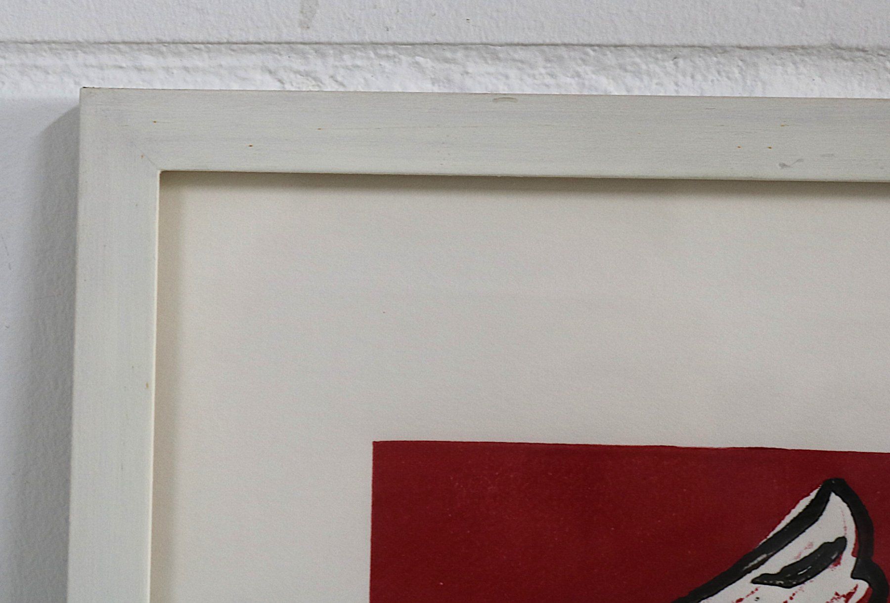 Foto & Immagini: Moderner Kunstdruck in Rot-Schwarz-Weiss – Usato da Volketswil venduto da brockipfannenstil 2