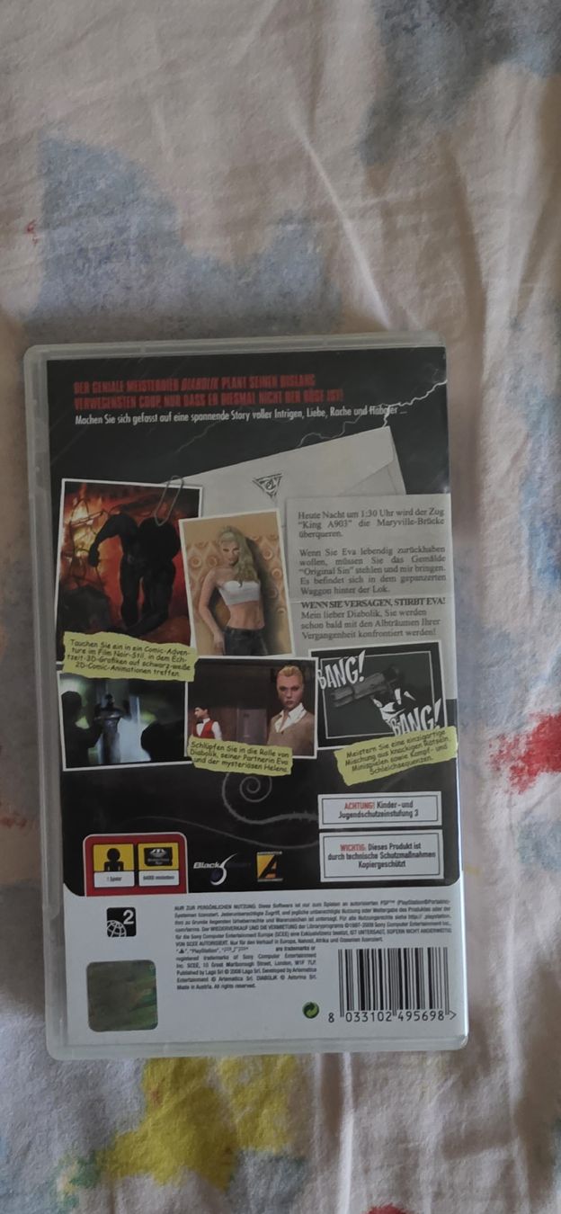 Sony Jeux: PSP Diabolik - The Original Sin – D'occasion à Flawil par Heartbreaker 1
