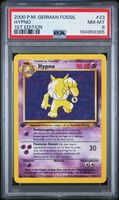 Pokemon 1.Edition Hypno Fossil 23/62 - PSA 8 NM-MT