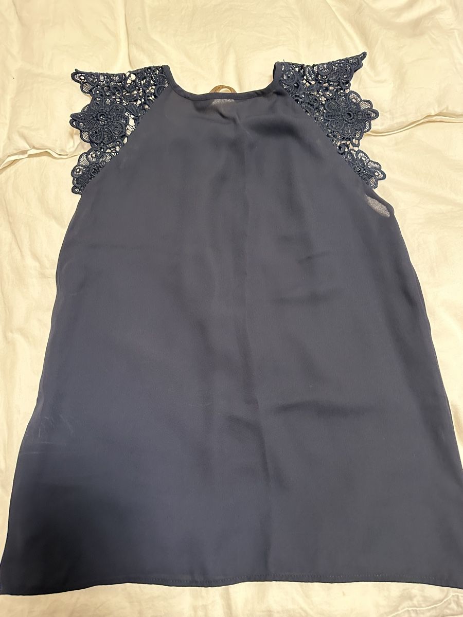 Zara Camicette: Zara Bluse Gr. XS dunkelblau – Usato da Dübendorf venduto da nat_h9wg 1