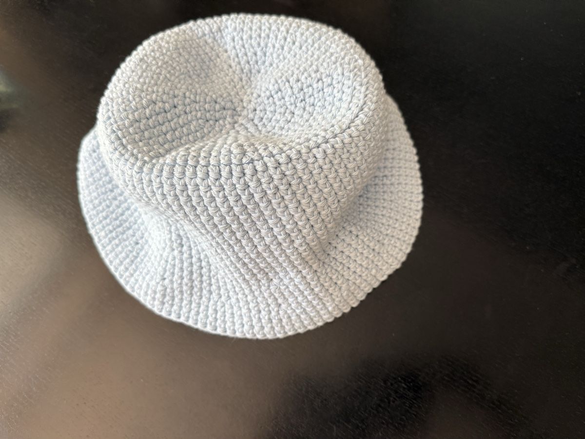 Hüte, Mützen & Caps: Bucket Hat Crochet hellblau, handgehäkelt – Neu (gemäss Beschreibung) aus Zürich von vallup_9 3
