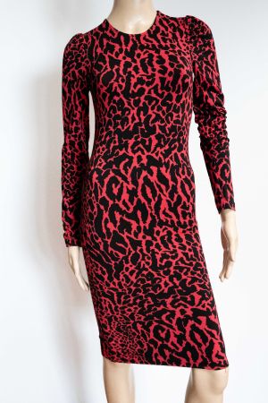 Raspberry Wolford animal print XS dress