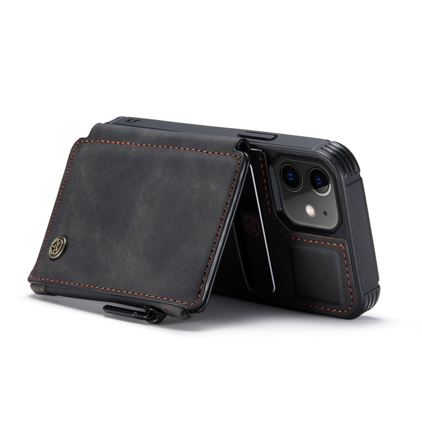 Cover & Protezioni schermo: iPhone 13 mini - Coque lux antichoc avec portemonnaie – Nuovo e nell'imballaggio originale da Morges venduto da DigiAC 4