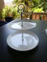schöne, weisse Etagère