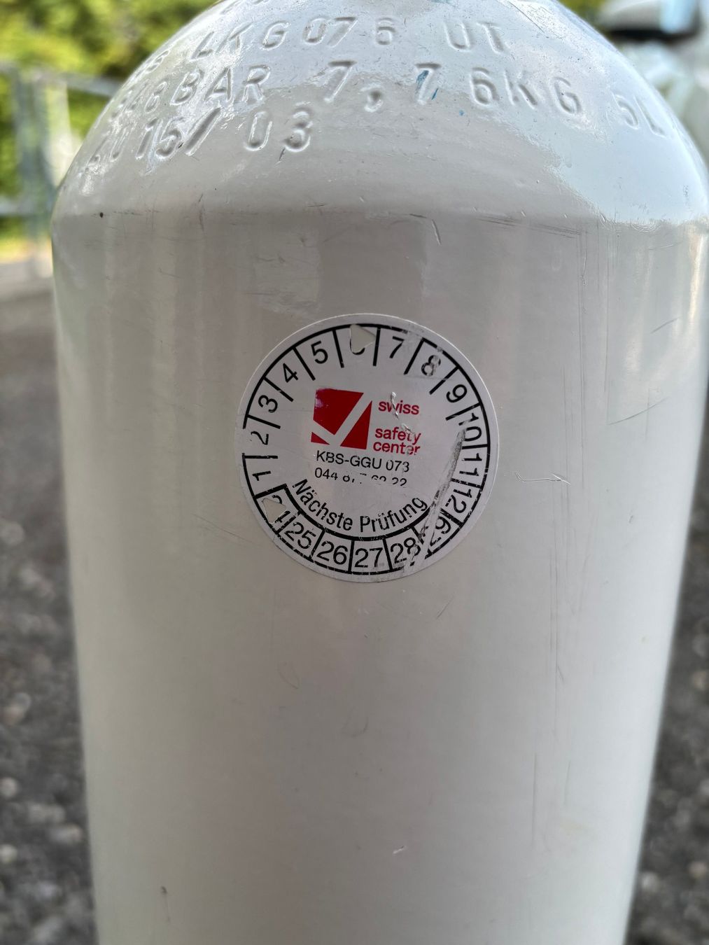 Bombole da sub: Tauchflasche 5L o. Prüfung – Usato da Lengnau AG venduto da retoip 1