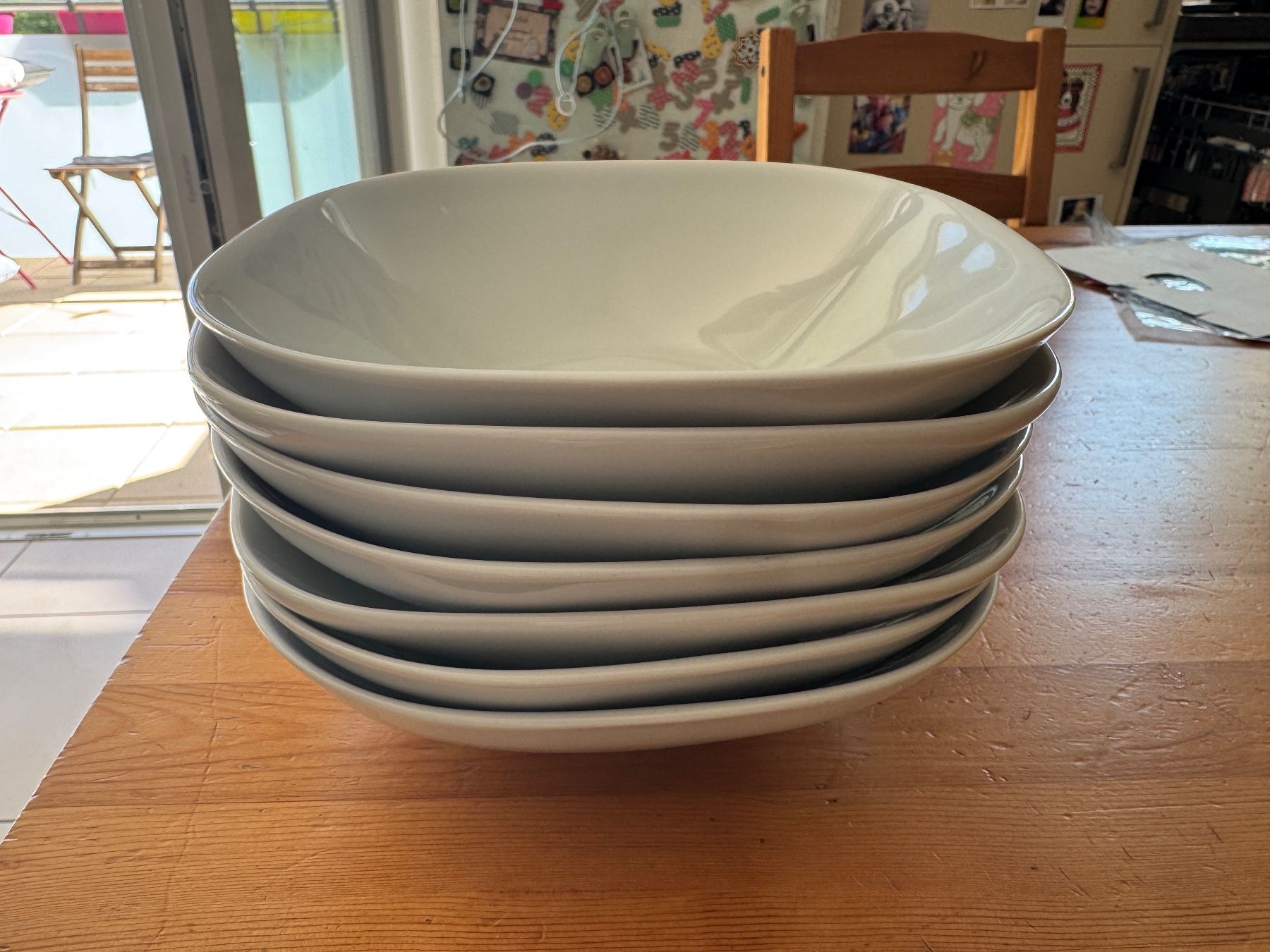 Ikea Assiettes: IKEA VÄRDERA service weiss – D'occasion à Fribourg par BarbaraD 5