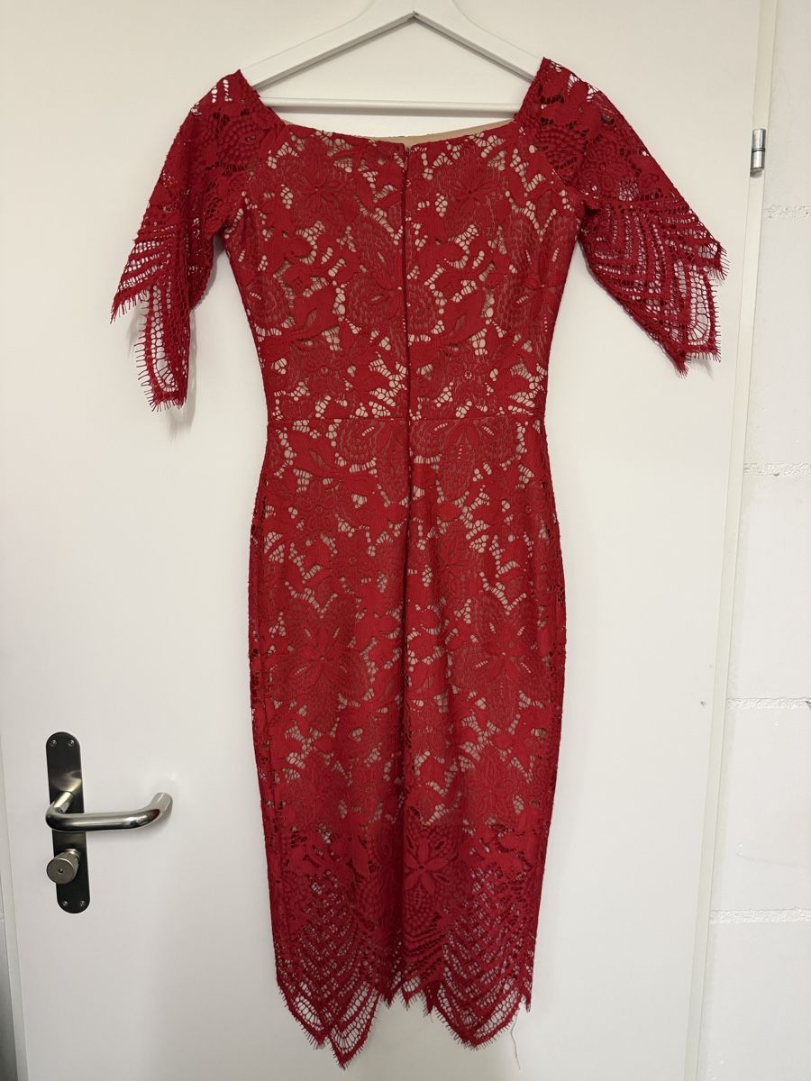 Kleider: Spitzenkleid Fervente in Rot – Gebraucht aus Urdorf von sam1503 1