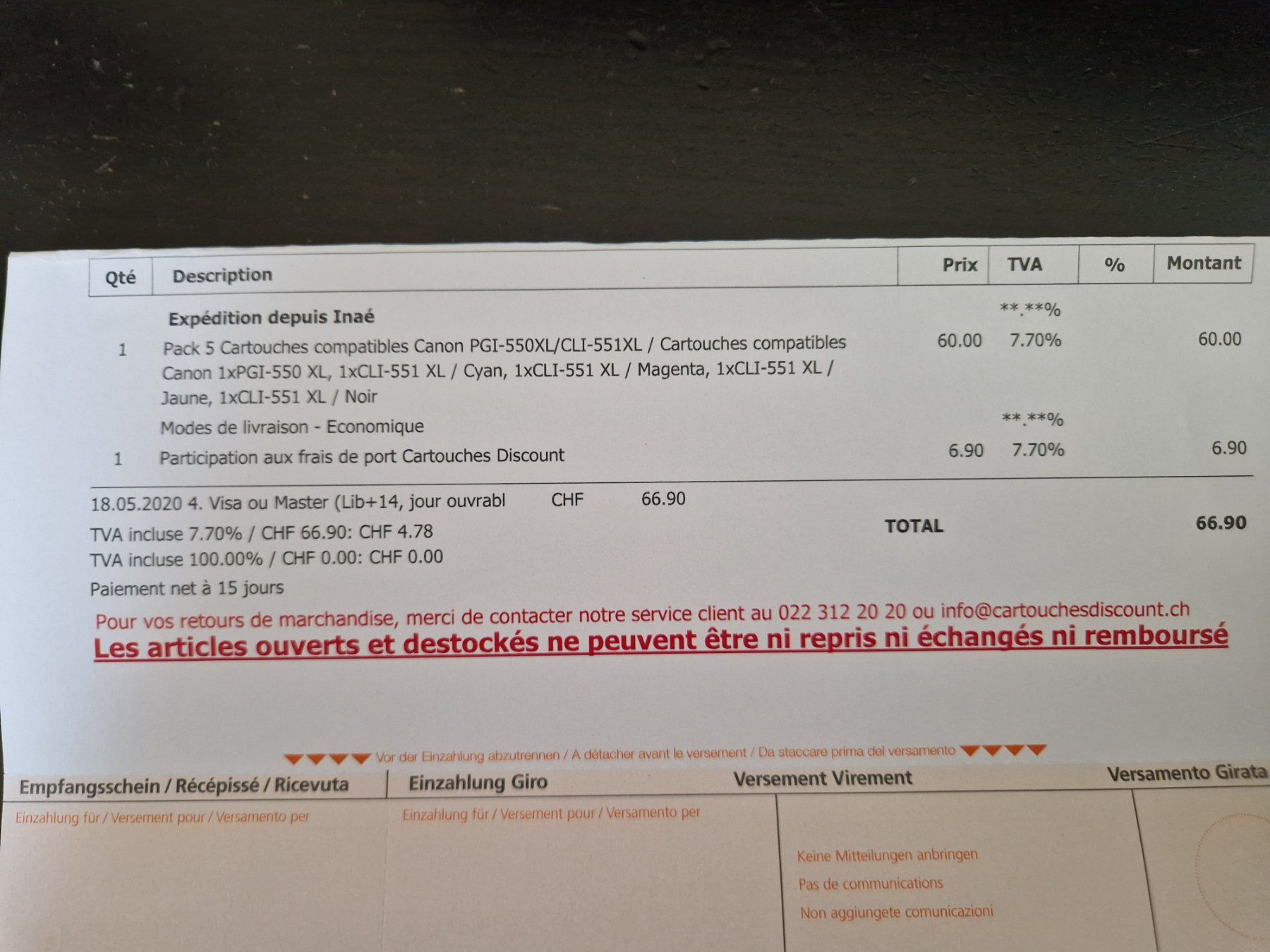 Hewlett Packard Druckerpatronen & Toner: Cartouches pour imprimante – Gebraucht aus Vevey von PAV61