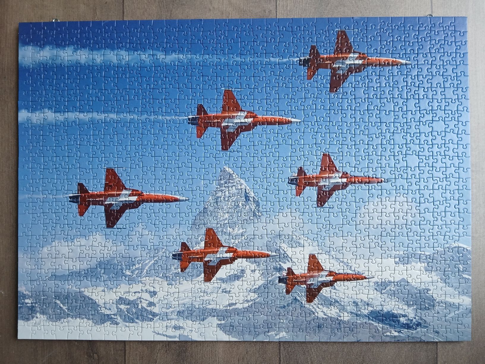 Foto & Immagini: Puzzle Patrouille Suisse als Bild – Usato da Ballwil venduto da Don-steve