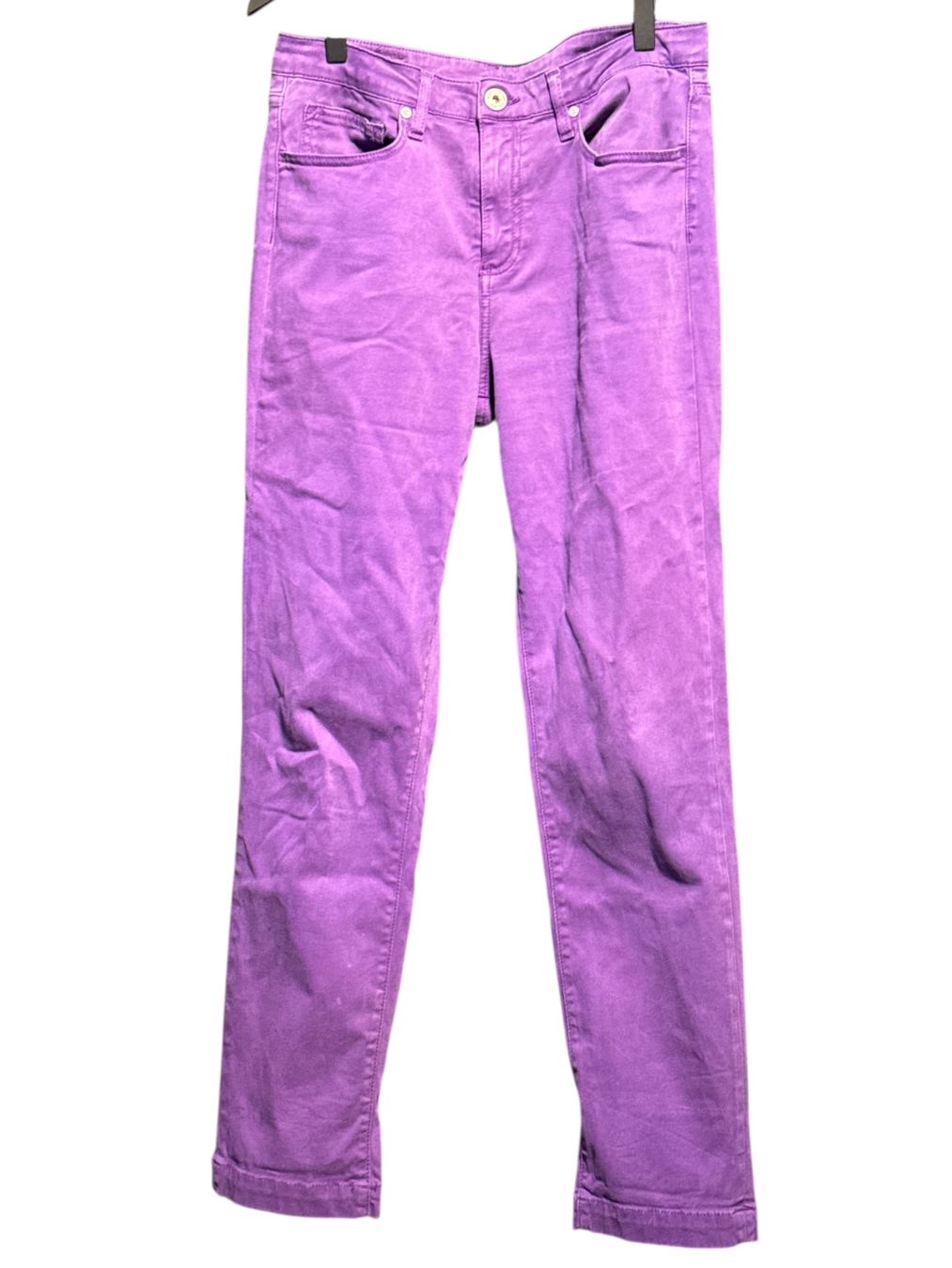 Hosen: DenimStudio pantalon slim mauve – Gebraucht aus Vuisternens-Romont von gol_xp6p