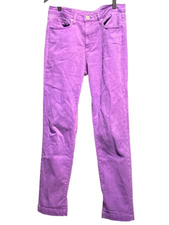 DenimStudio pantalon slim mauve