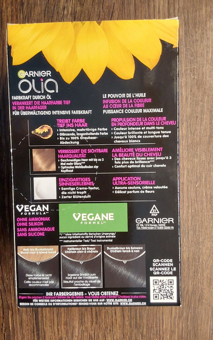Teintures: Haarfärbemittel Garnier olia schwarz – Neuf avec emballage d'origine à Köniz par scopello12 1