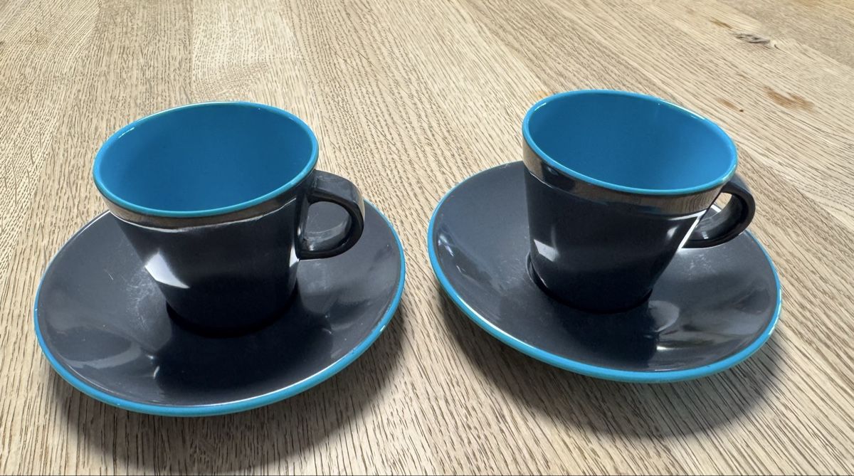 Tazze: Camping Espresso Tassen 2 Stk. – Usato da Mägenwil venduto da nhu88