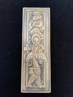 Fasnacht Basel ZUGSPLAKETTE 1969 Silber gross