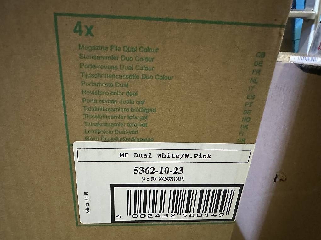 Behälter & Ähnliches: 4 Stk. Leitz WOW Stehsammler Duo Colour, A4 – Neu und originalverpackt aus Necker von liq24 3