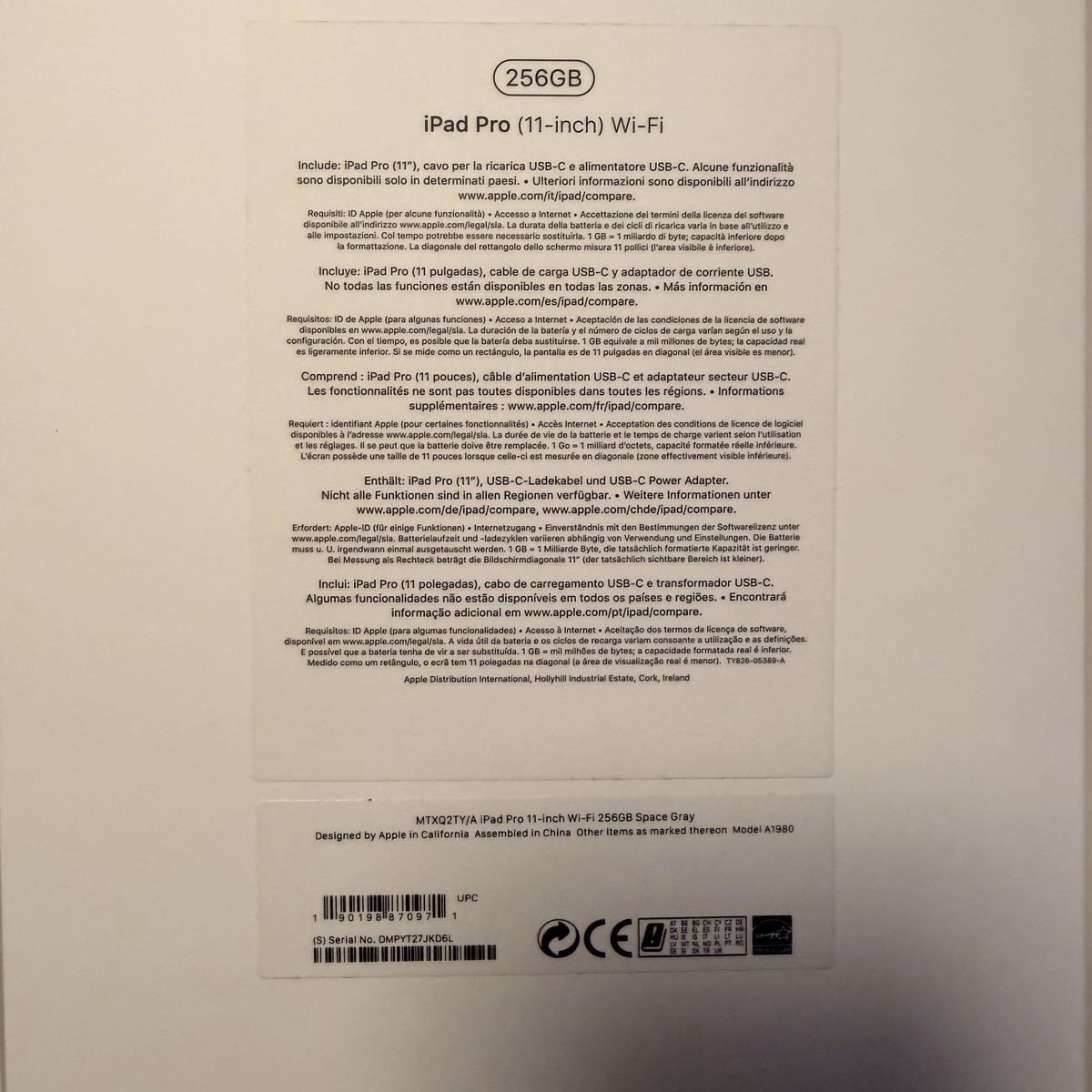 Apple Tablet PC: iPad Pro 11 256GB WiFi + Pencil + Magic Keyboard – Usato da Oberengstringen venduto da yuzveki 9