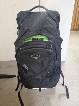 Osprey Ozone Treking Reise Roll-Rucksack Top Zustand