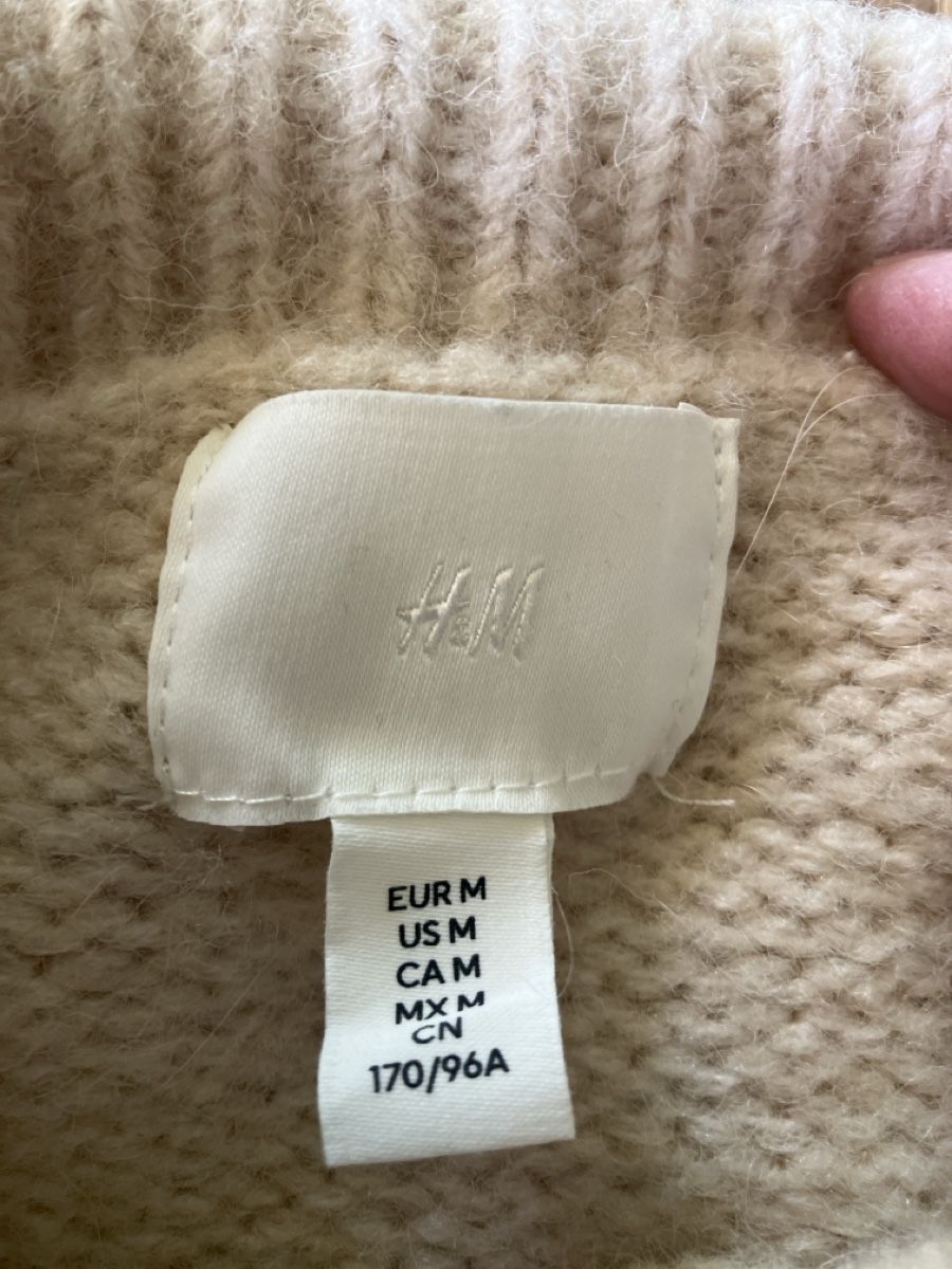 H&M Maglioni & Felpe: H&M Winter Pullover, Beige, Grösse M, Top Zustand! – Usato da Muralto venduto da jac_hkz5 1