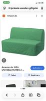 Bezug Vansbro für Ikea Lycksele in grün