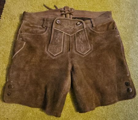 Trachten- Lederhose kurz, Größe 38, Marke Spieth&Wensky