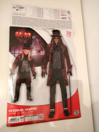 Viktorianisches Vampir Herrenkostüm Grösse L :-)
