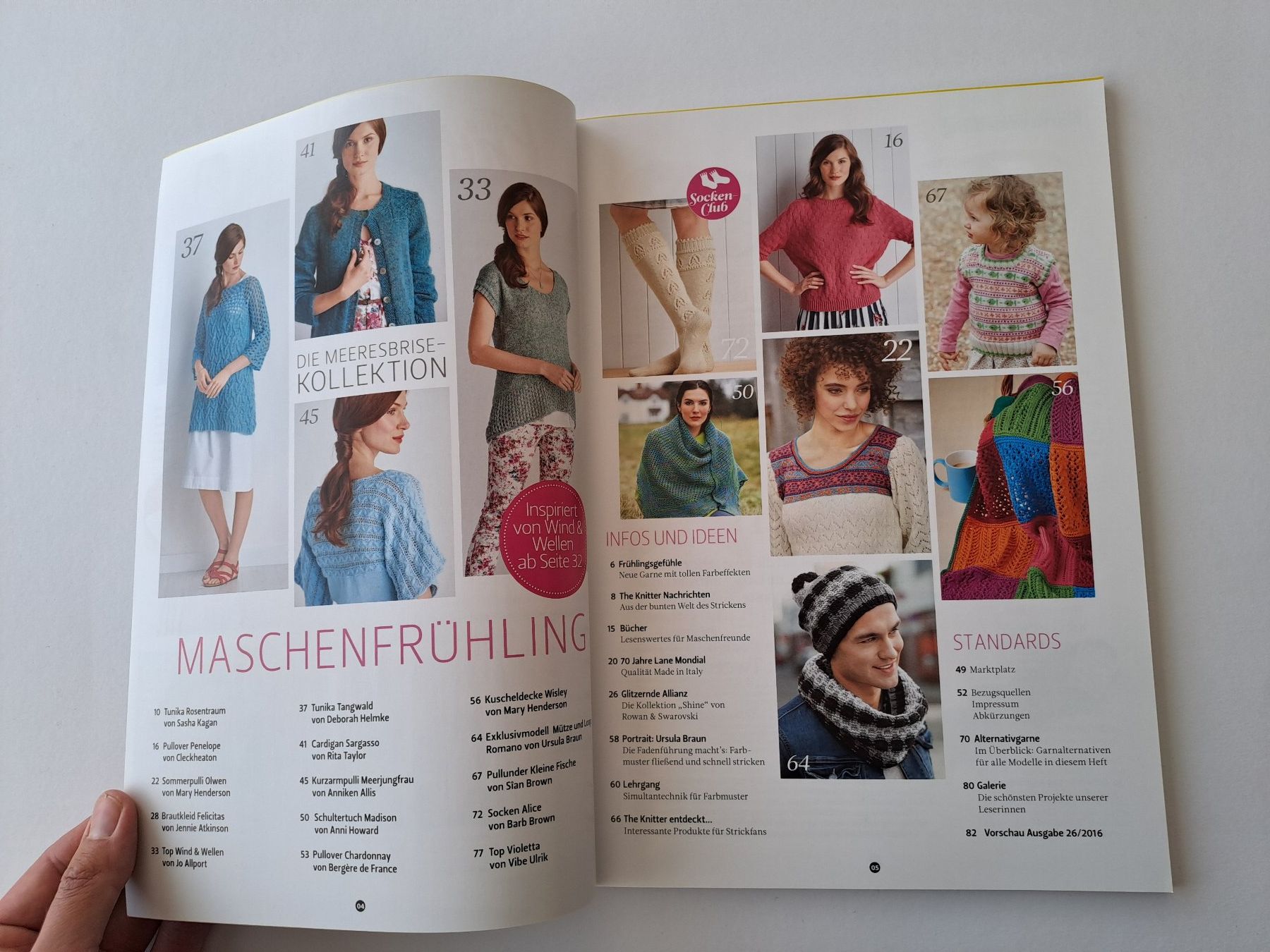 Riviste & Magazine: Strickheft The knitter Ausgabe 25 / 2016 Strickdesign – Usato da Glashütten venduto da Schwebefisch 3