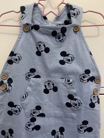 Disney Baby Sommer-Latzhose, Gr. 86, Mickey Mouse