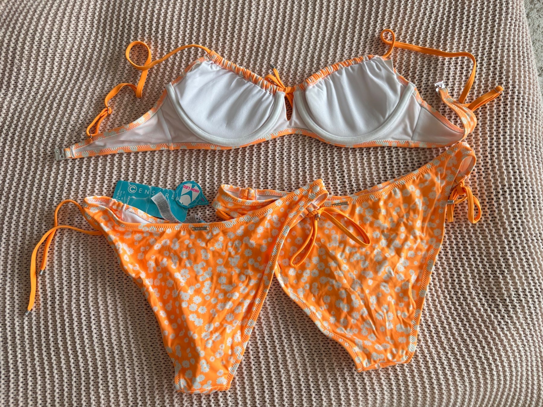 Costumi da bagno & Bikini: Maillot de bain orange neuf – Nuovo e nell'imballaggio originale da Montreux venduto da Izapechee 2