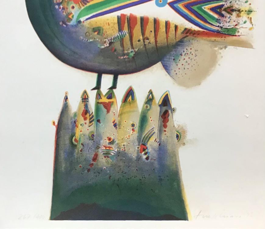 Elso SCHIAVO (1934) Lithographie Handsigniert Kaufen auf Ricardo