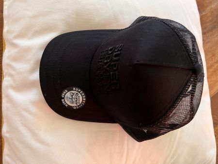 schwarzes oiginal Superdry-Cap