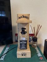Jack daniel s bottle lamp
