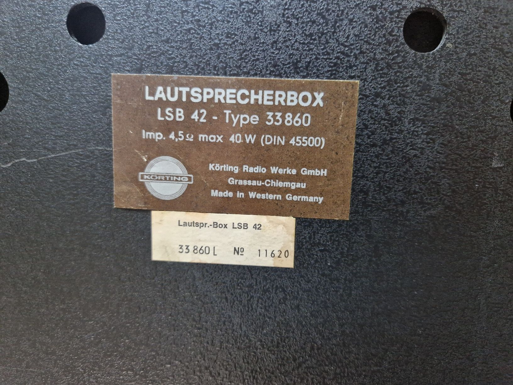 Casse acustiche: Körting LSB 42 – Usato da Arbon venduto da Mayak_Sound 5