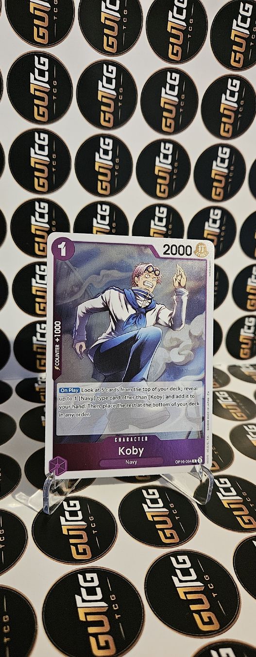 Bandai Sammelbilder & Trading cards: One Piece Koby 16-064 – Neu (gemäss Beschreibung) aus Rümlang von GUTCG