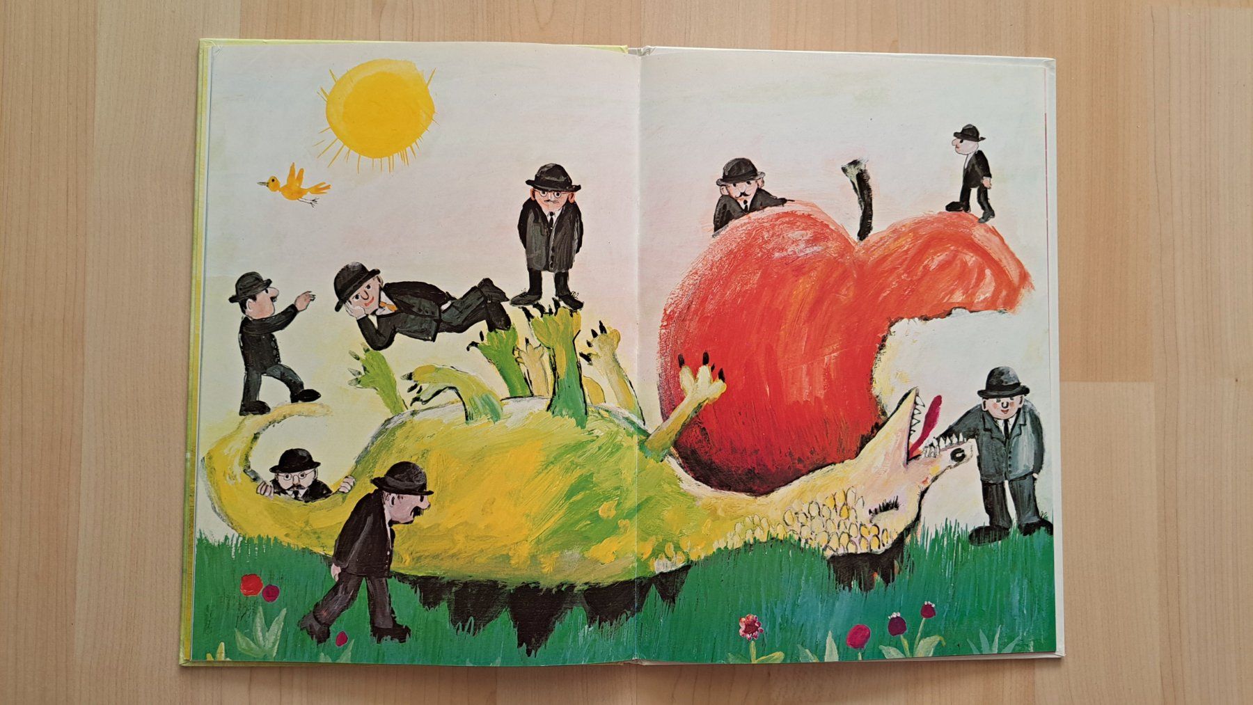 Libri: Janosch "Das Apfelmännchen"  1989 – Usato da Affoltern am Albis venduto da saminou01 6