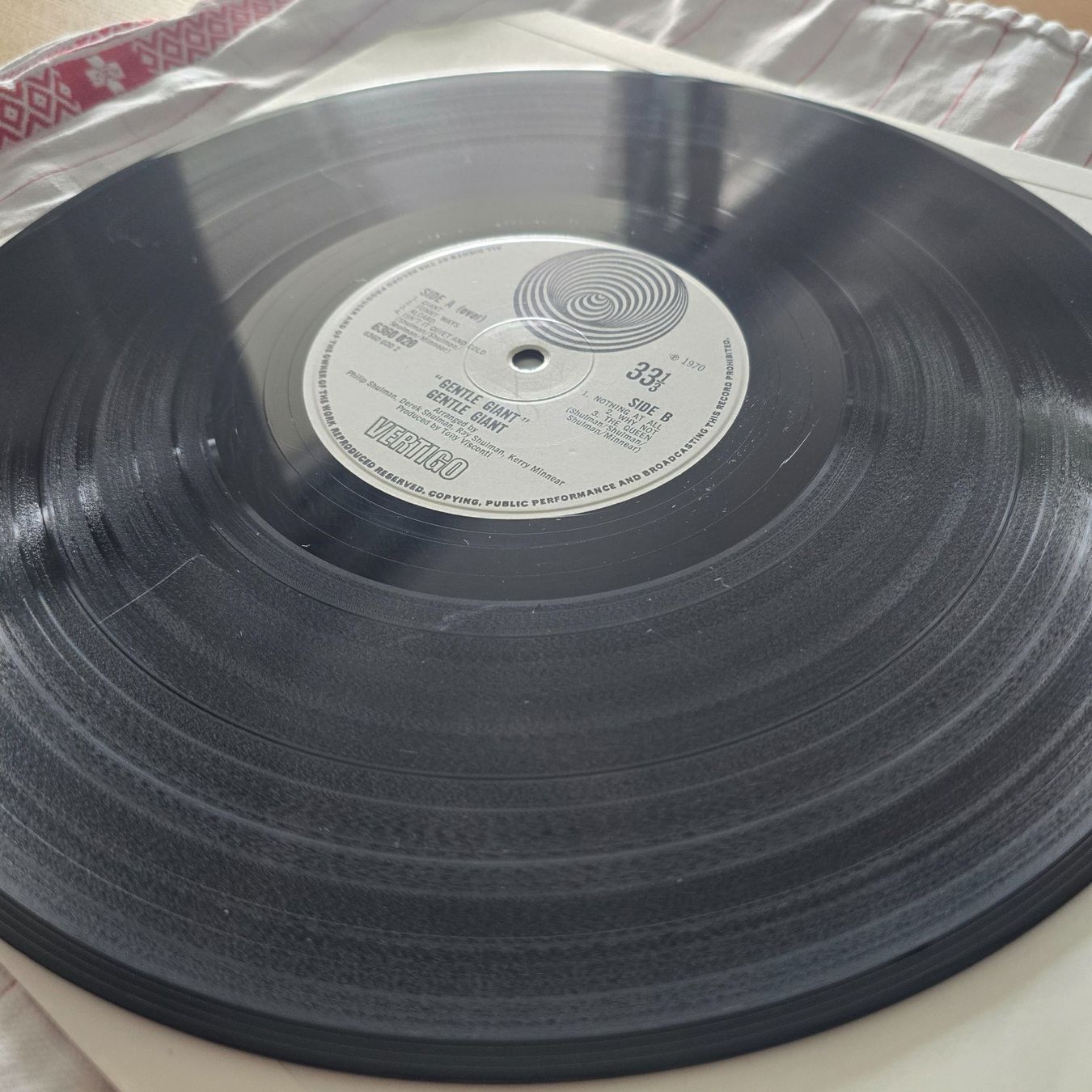 Dischi in vinile: Gentle Giant Sammlung - Vinyl Schallplatten – Usato da Worblaufen venduto da Maeder14B 5