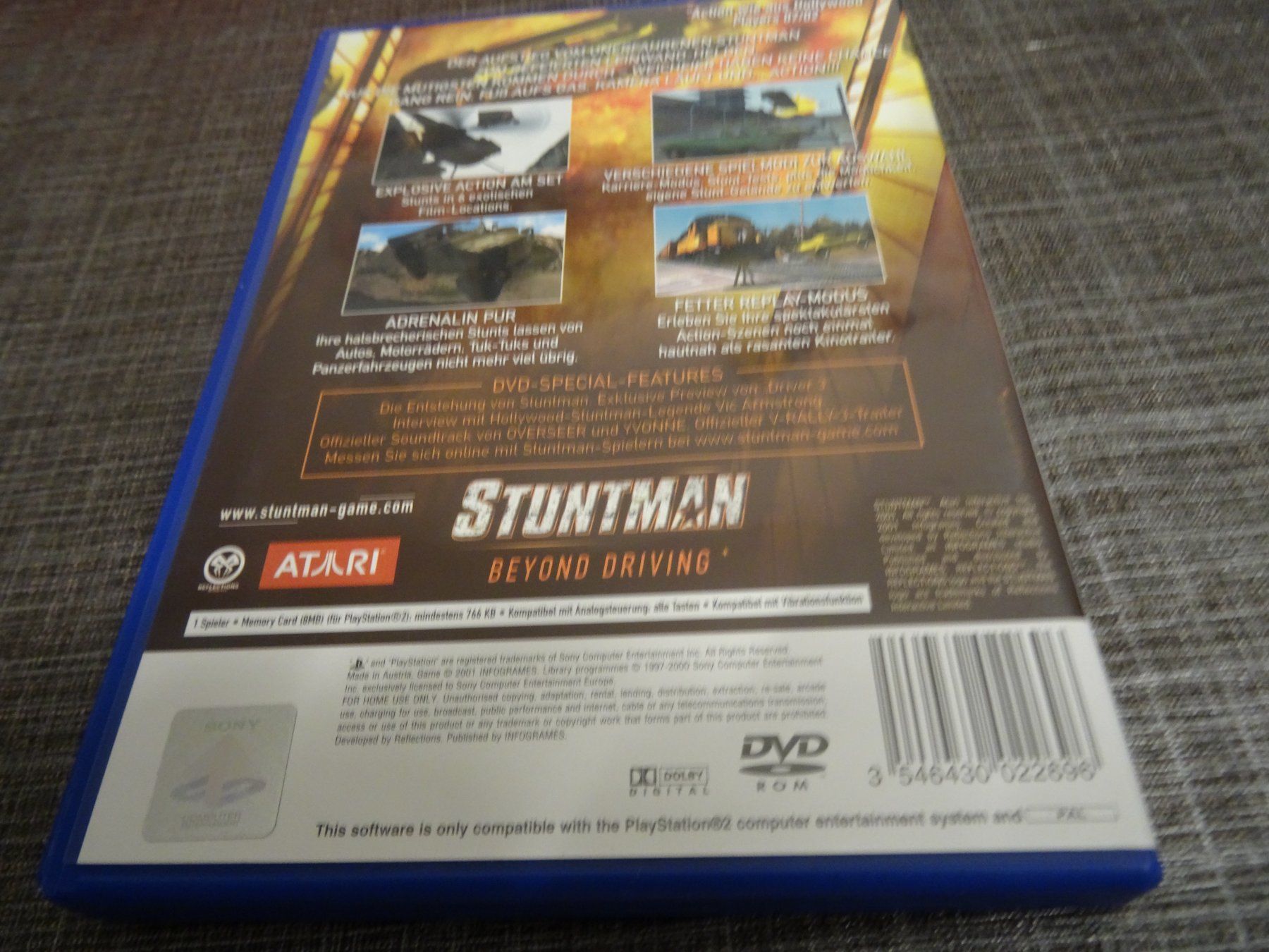 Spiele: Stuntman PS2 – Gebraucht aus Olten von Disc-Ausverkauf 2