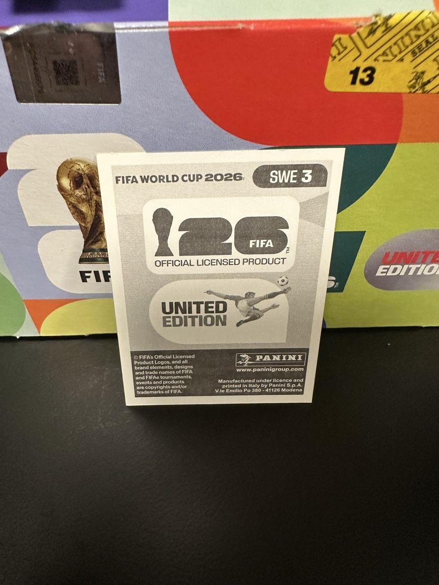 Panini Carte collezionabili: SWE 3 - Panini WM 2026  – Nuovo (secondo la descrizione) da Kreuzlingen venduto da Bes-GamingCollection 1