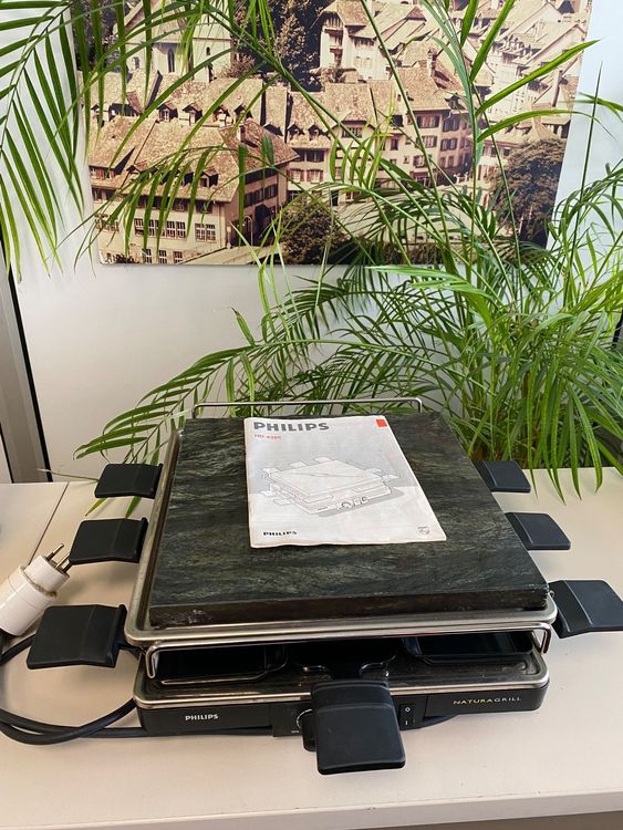 Philips Naturagrill HD 4395 Tischgrill Raclette (Gebraucht) in Brügg BE ...