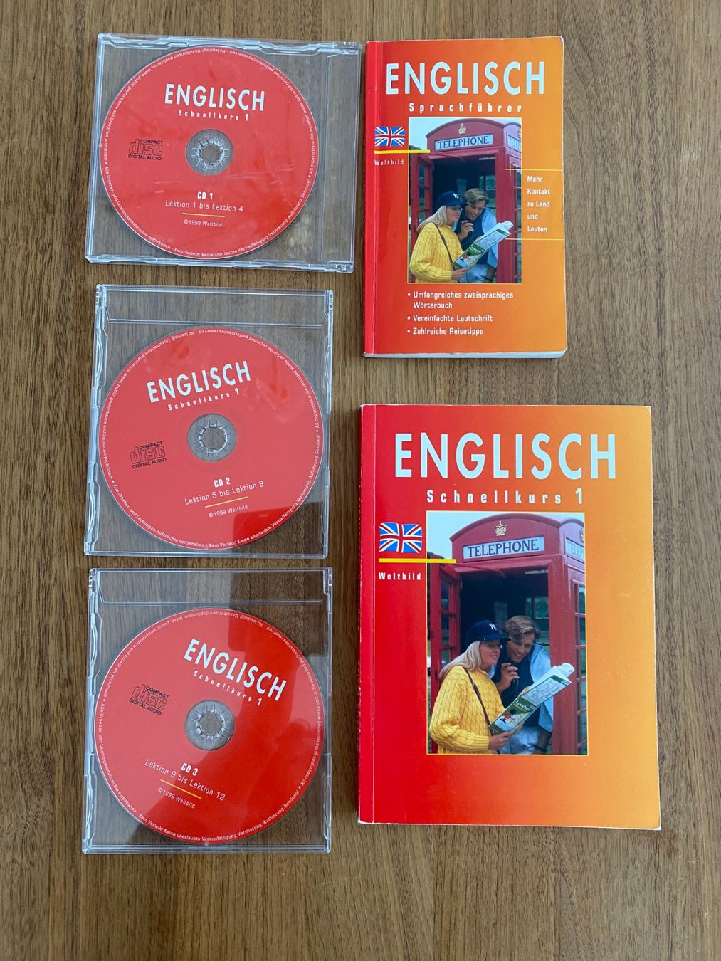 Libri: Sprache Englisch lernen mit 3 CD's – Usato da Unterterzen venduto da bac_287t