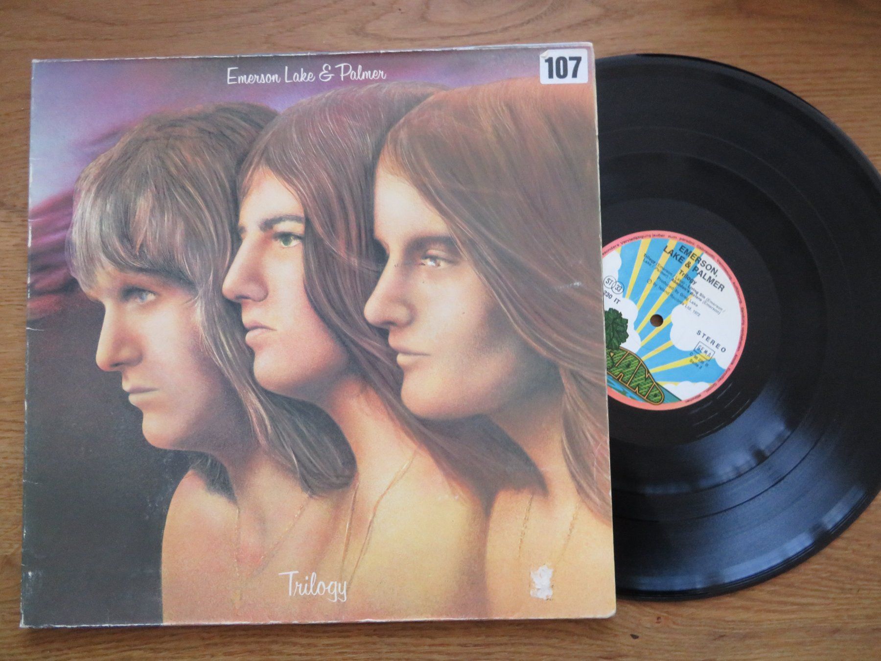 Dischi in vinile: EMERSON LAKE U PALMER TRILOGY – Usato da Zürich venduto da max_cp5f