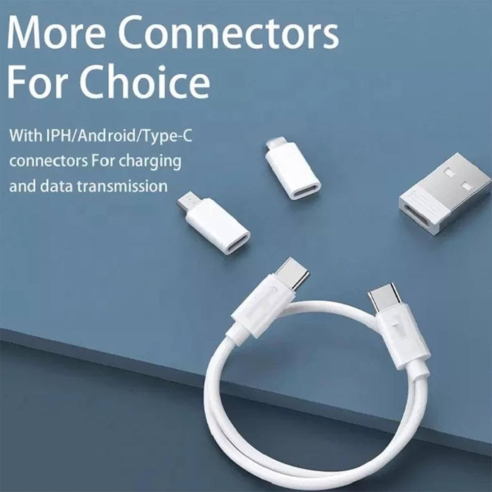 Unità & Adattatore: USB-C Ladekabel + Adapter für Micro USB, USB-A-C Sim-Nadel – Nuovo (secondo la descrizione) da Basel venduto da MY.AIRPODS.SHOP 3